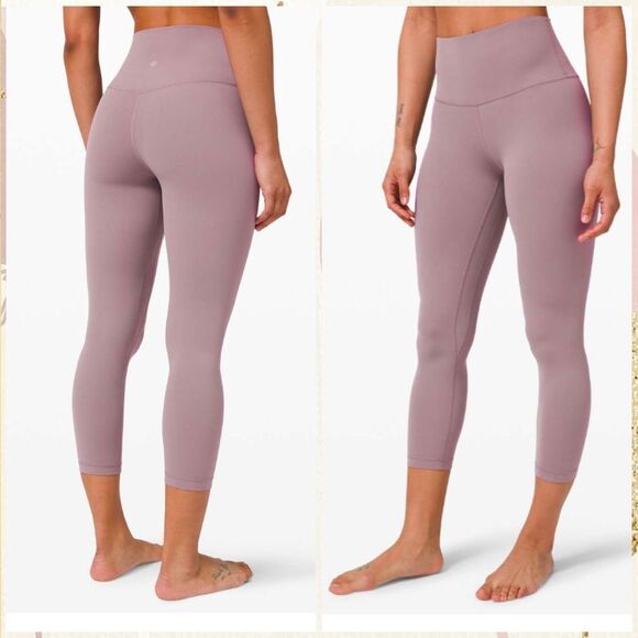 Lululemon Align‎ Crop 23" Lunar Rock size 6 NWT - Picture 1 of 6